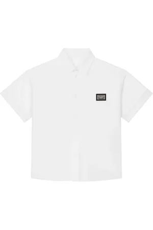 Dolce & Gabbana Camisa con placa del logo