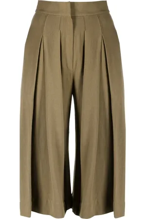 Concepto Pantalones capri con tiro alto