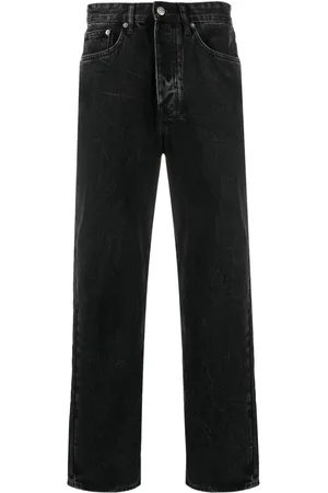 KSUBI Jeans rectos con tiro medio
