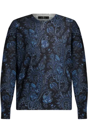 Etro Suéter con motivo de cachemira