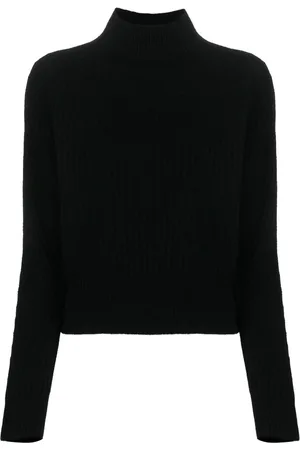 Allude Suéter de cachemira tejido de canalé