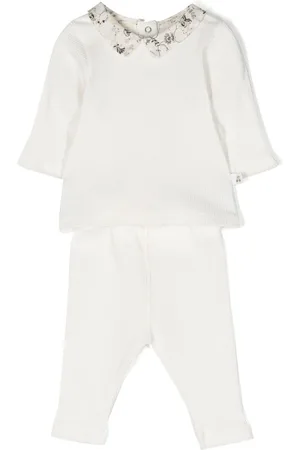 BONPOINT Set de pantalones con cuello en contraste