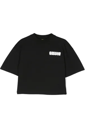 BARROW Playera con logo estampado y detalles de strass