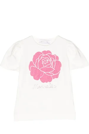 MONNALISA Playera con estampado floral