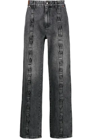 Andersson Bell Jeans con costuras en contraste y efecto lavado