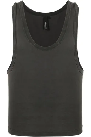 Entire Studios Camiseta con efecto envejecido