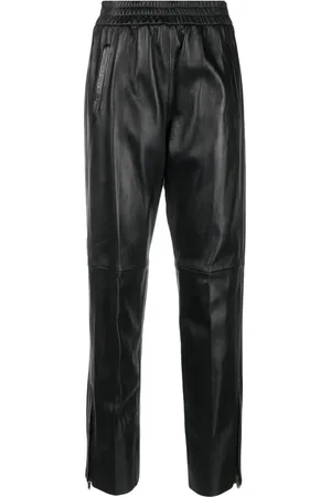 Golden Goose Pantalones capri con pretina elástica