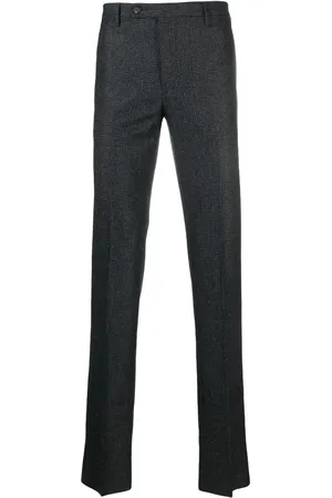 ROTA Pantalones de vestir con cuadros estampados