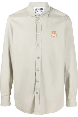 Moschino Camisa con motivo Teddy Bear