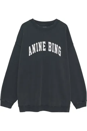 ANINE BING Sudadera con logo estampado