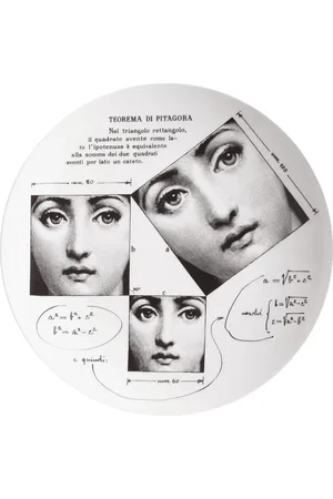 FORNASETTI Plato de pared Tema e Variazioni N.183