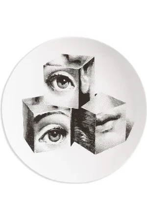 FORNASETTI Plato de pared Tema e Variazioni N.112