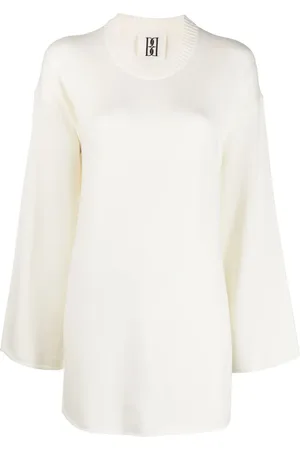 By Malene Birger Suéter tejido con ribete doblado