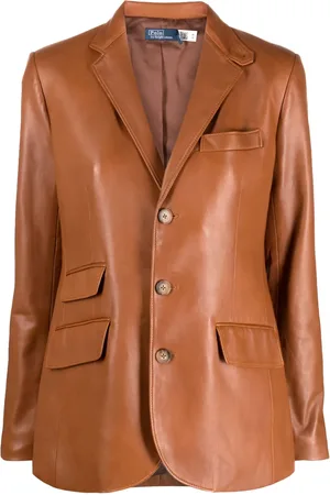 Ralph Lauren Blazer Saddle Leather