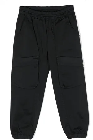 Dondup Pants stretch con placa del logo