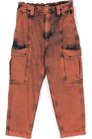 DKNY Jeans ajustados con parche del logo