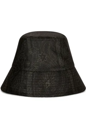Etro Gorro de pescador con estampado de cachemira