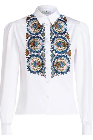 Etro Camisa con estampado de cachemira
