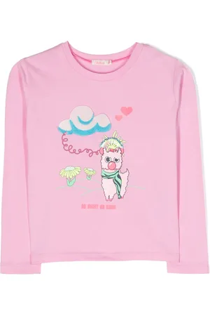 Billieblush Playera con detalles de lentejuelas