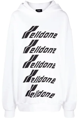 We11 Done Hoodie Multiple Front Logo