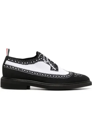 Thom Browne Mocasines con motivo trompe l
