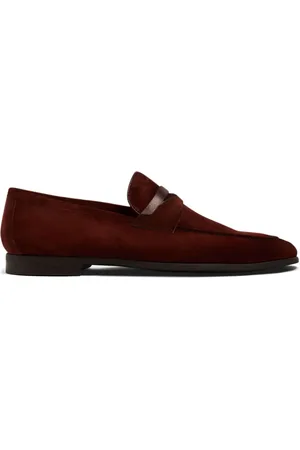 Magnanni Mocasines penny de gamuza