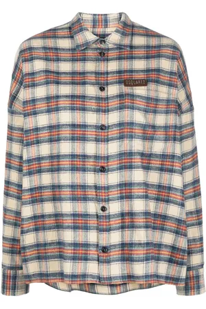 Dsquared2 Camisa con cuadros estampados