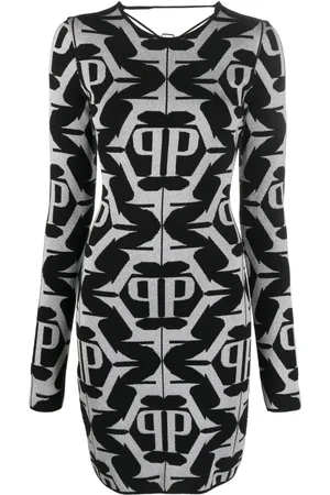 Philipp Plein Vestido corto Hexagon