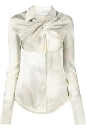 COPERNI Camisa con detalle de retorcido y efecto degradado