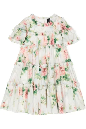 Needle & Thread Vestido acampanado con estampado floral