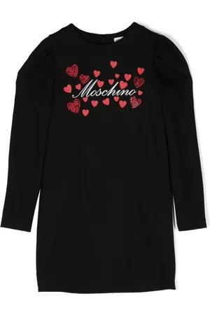 Moschino Vestido corto con logo estampado