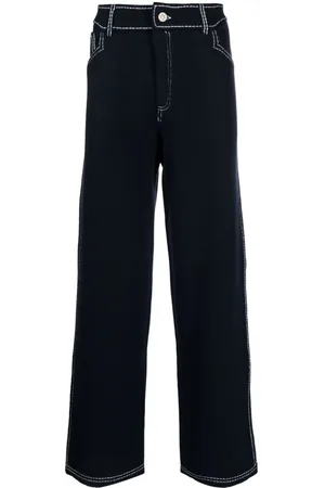 Barrie Pantalones con costuras en contraste