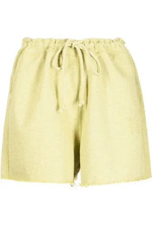 Ganni Shorts con cordones en la pretina