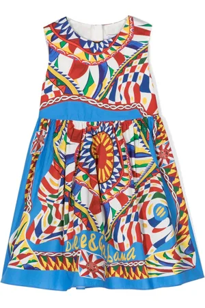 Dolce & Gabbana Vestido con estampado abstracto