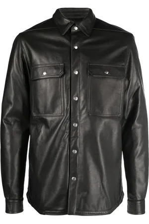 Rick Owens Sobrecamisa con bolsillo en el pecho