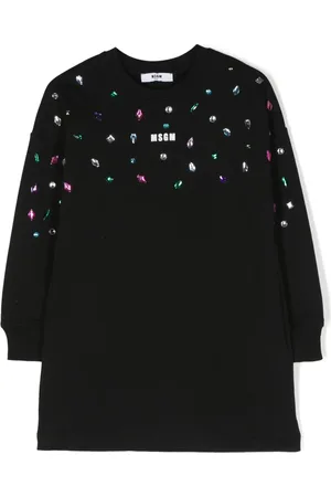 Msgm Vestido con detalles de cristal