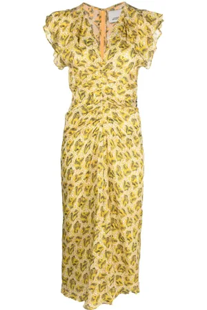 Isabel Marant Vestido midi Lyndsay