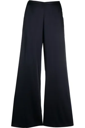 FORTE FORTE Pantalones anchos con efecto satinado