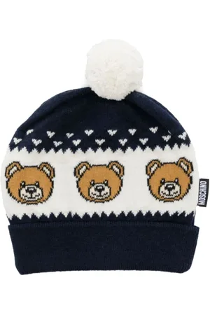 Moschino Chaleco tejido con logo en intarsia