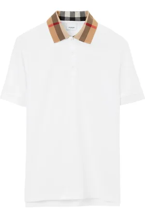 Burberry Playera tipo polo con estampado Vintage Check