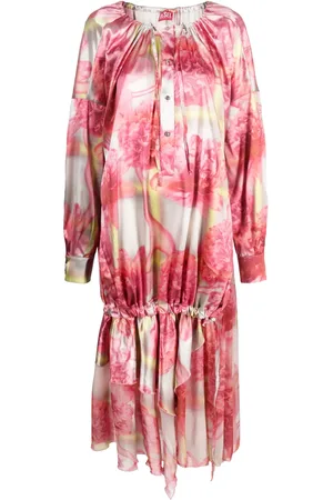 Diesel Vestido largo D-Cabir con estampado floral