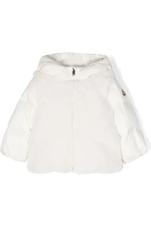 Moncler Chamarra capitonada aplique del logo