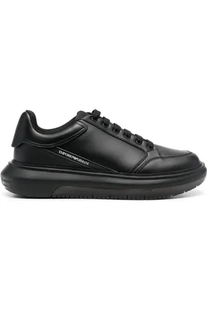 Emporio Armani Tenis con logo estampado