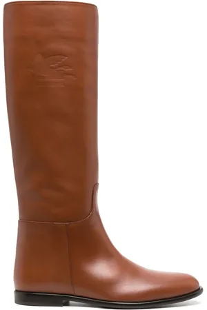 Etro Botas con logo en relieve