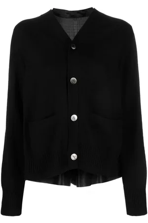 SACAI Cárdigan con paneles