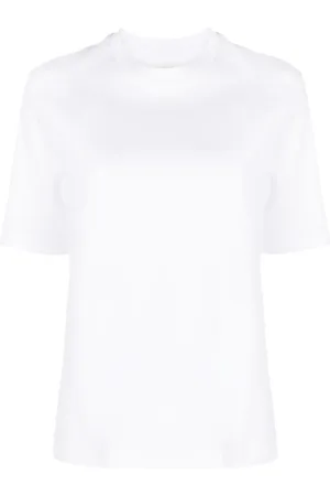 Jil Sander Playera con cuello redondo