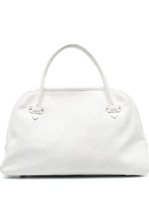Giorgio Armani Bolsa de mano con motivo en zigzag 2000