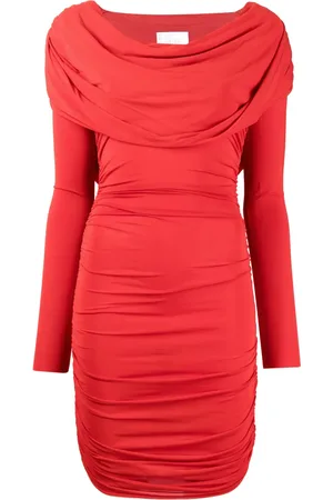 GIUSEPPE DI MORABITO Vestido corto con cuello desbocado