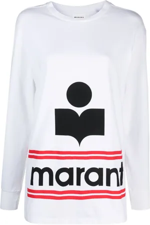 Marant Etoile Playera con cuello redondo