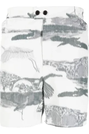 HENRIK VIBSKOV Bermudas con estampado gráfico
